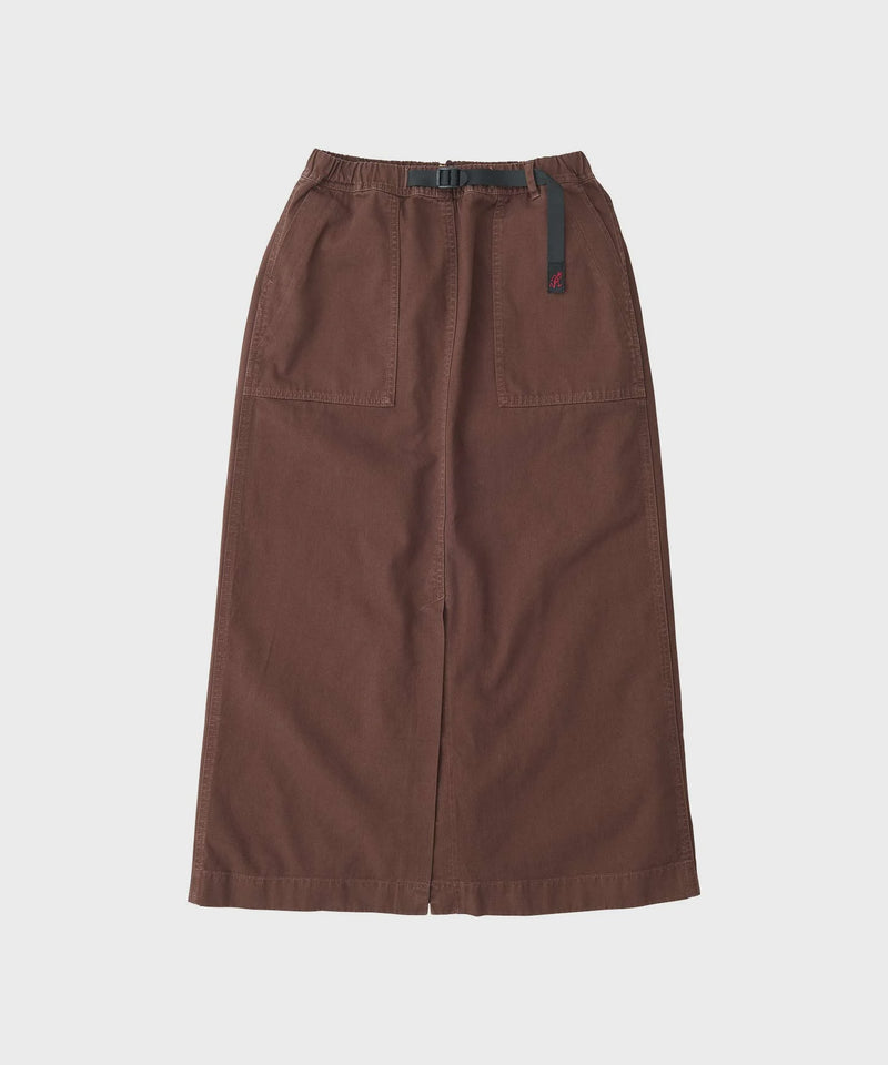 Long Baker Skirt - Tobacco