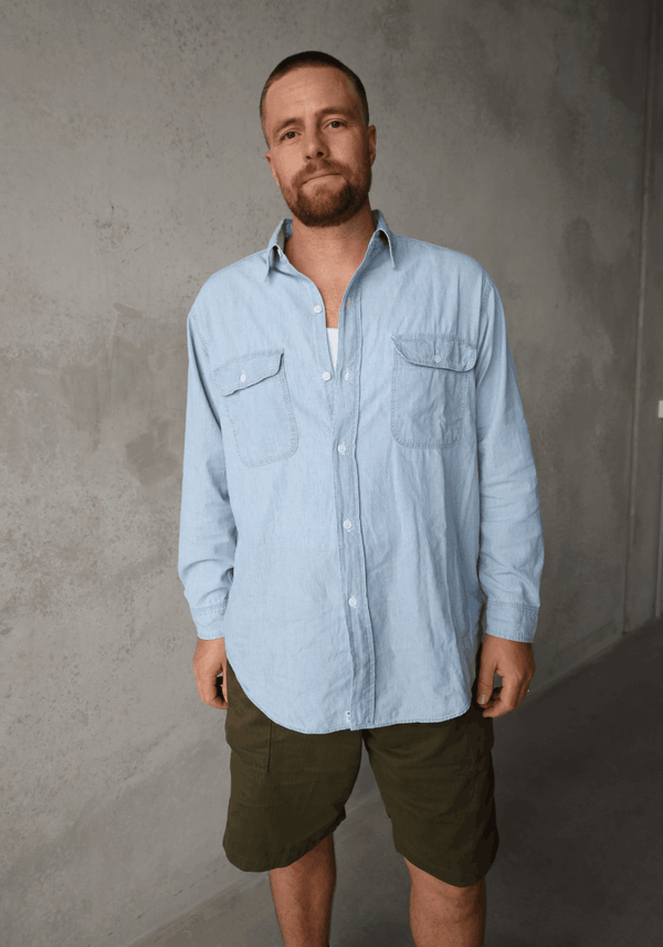 Oxford Standard Button Down Shirt - Light Blue