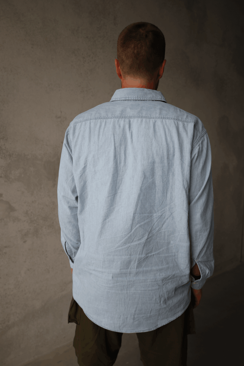 Chambray Work Shirt - Chambray Bleached