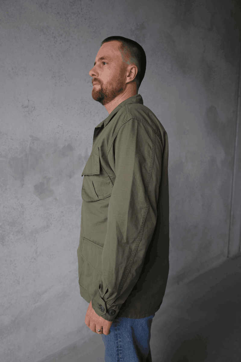 US Army Tropical Jacket Army Green – Kind Curations