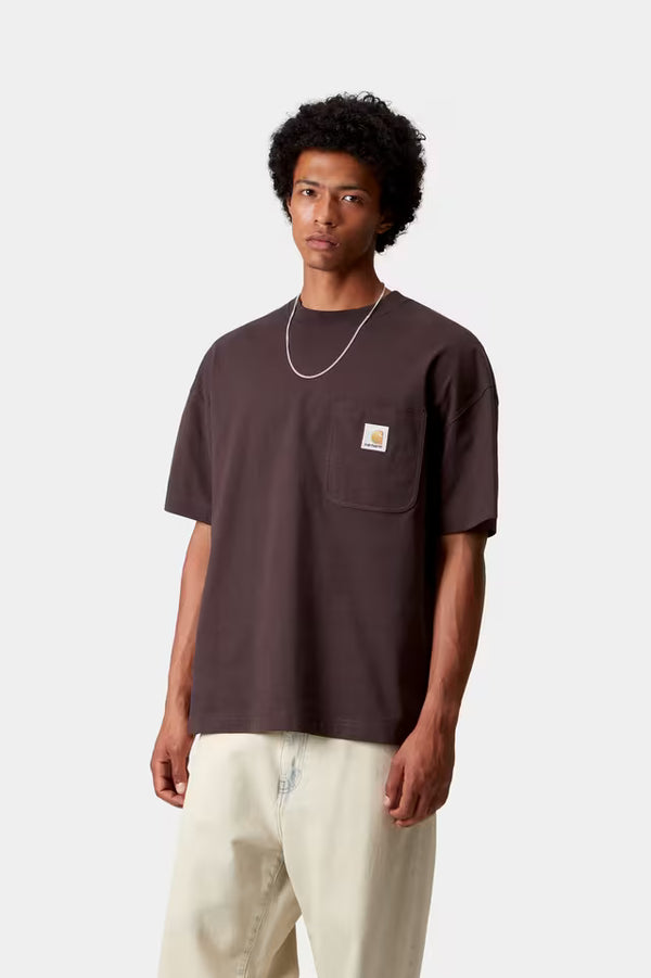 S/S Work Pocket T-Shirt - Palisander