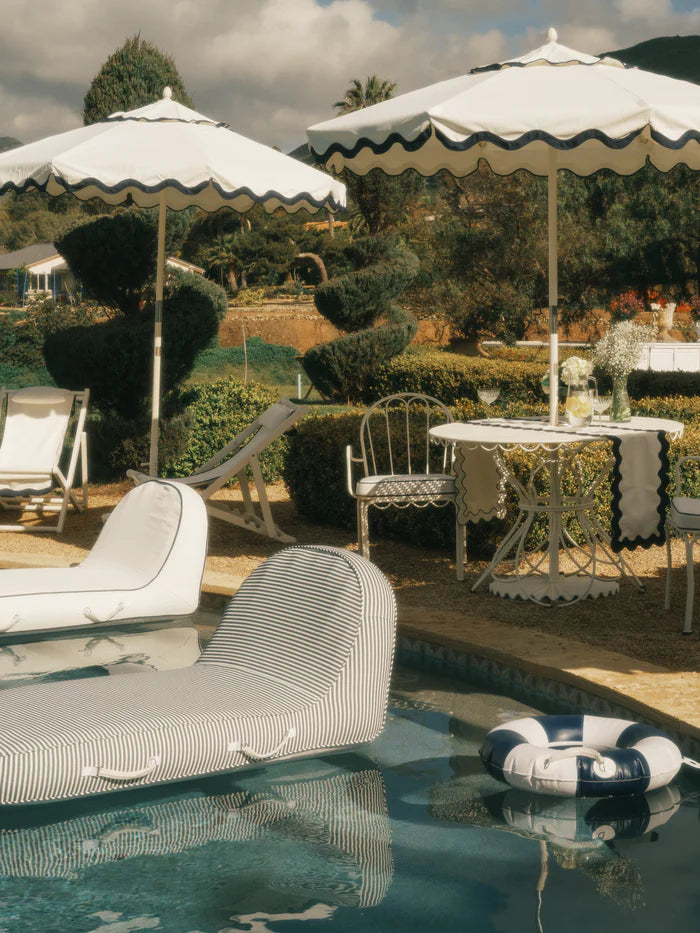 The Classic Pool Float - Large - Boathouse Navy – Kind Curations
