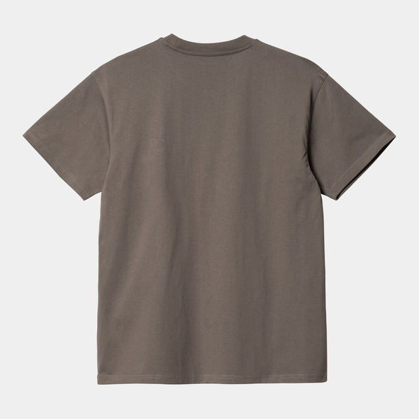 S/S American Script T-Shirt - Teide