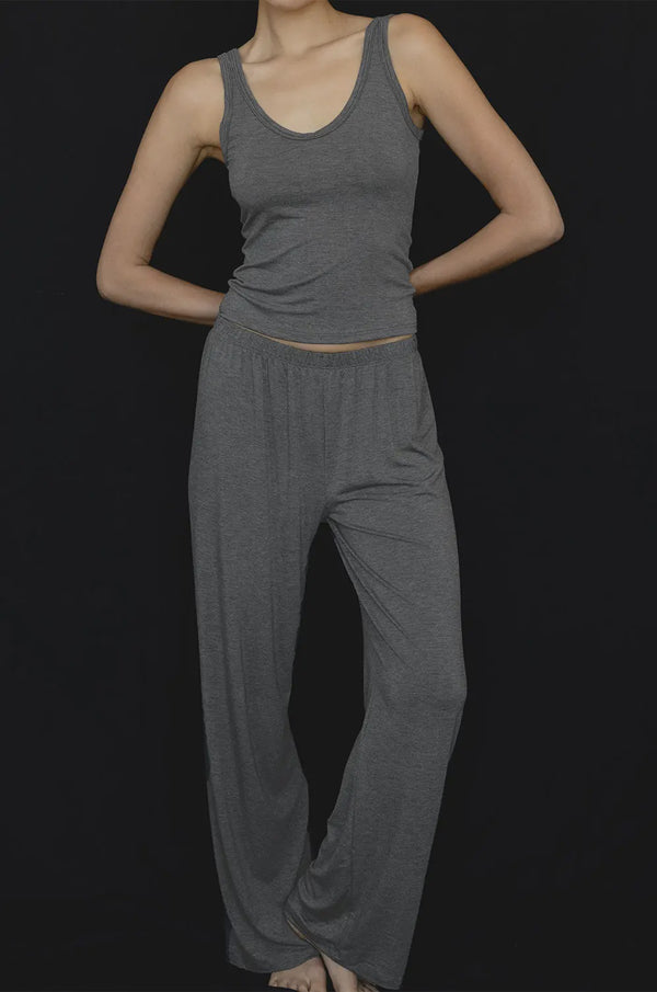 Recline Tank - Charcoal