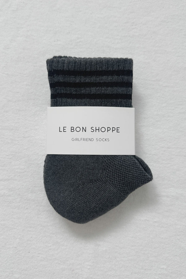 Girlfriend Socks - Soot