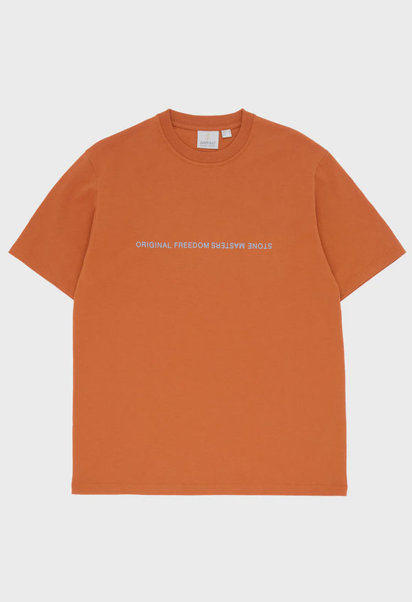 Stone Masters Tee - Burnt Orange