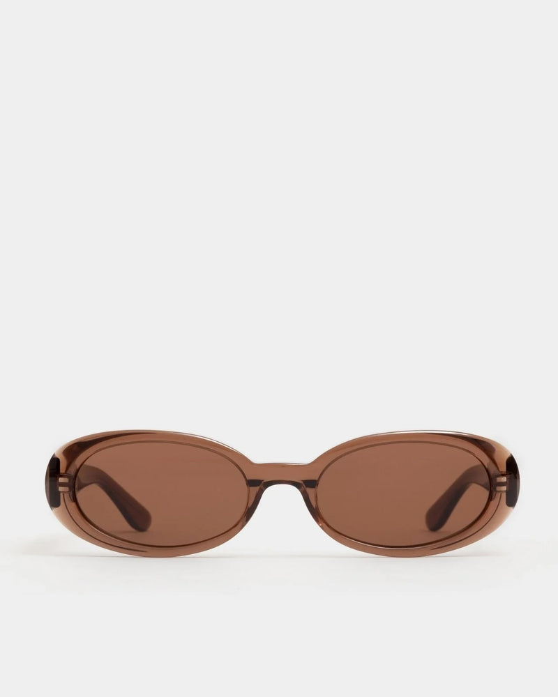Valentina Sunglasses - Transparent Brown