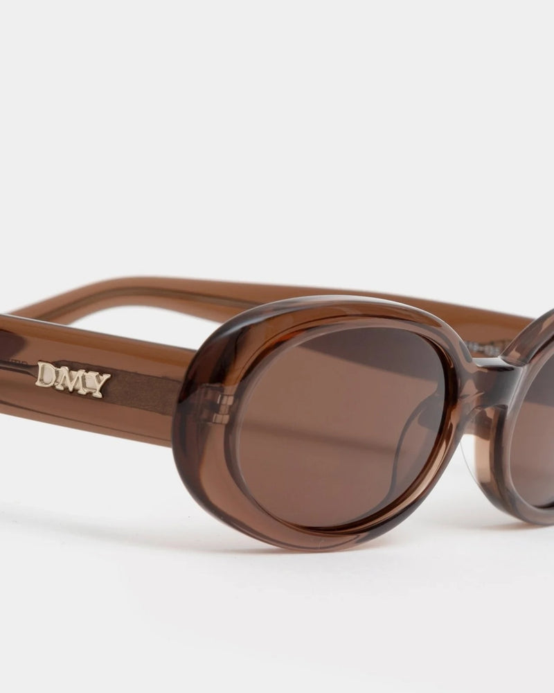 Valentina Sunglasses - Transparent Brown