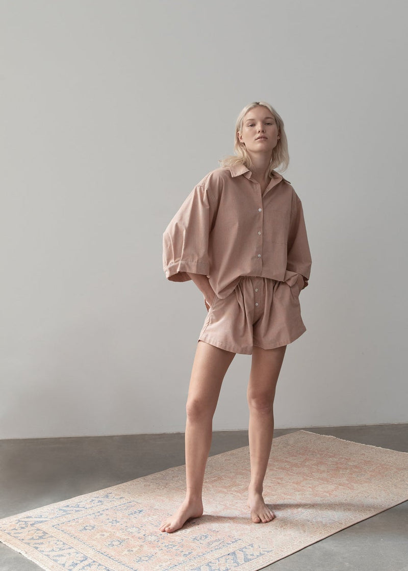 The 03 Loungewear Set - Mandarin Check