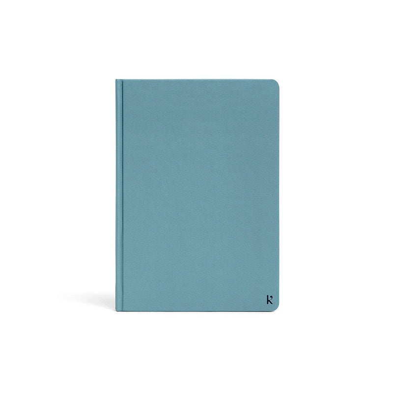 Hard Cover A5 Notebook Ruled - Glacier