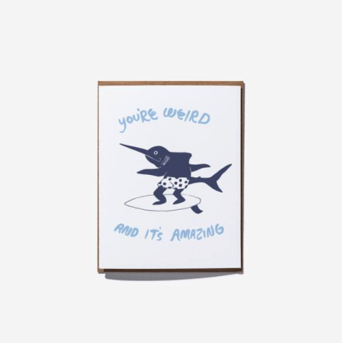 Card - You're Weird