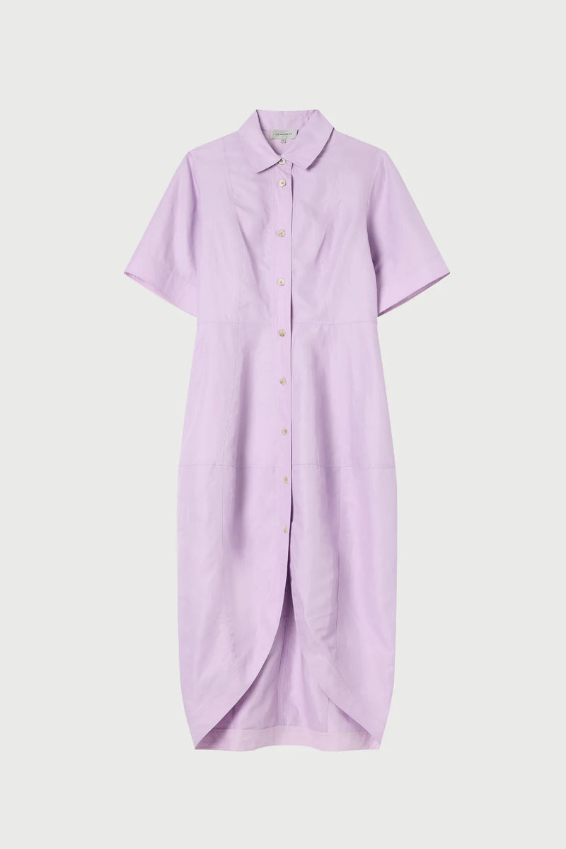 Lola Shirt Dress - Lilac