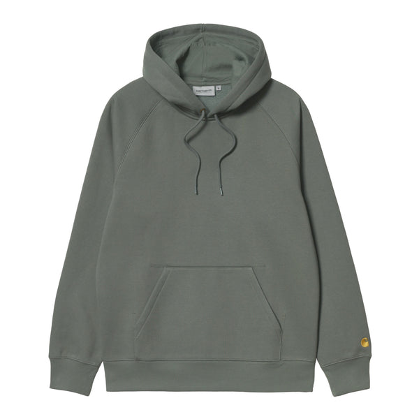 Hooded Chase Sweat - Thyme / Gold