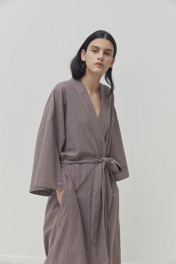 The 02 Robe - Russet Check