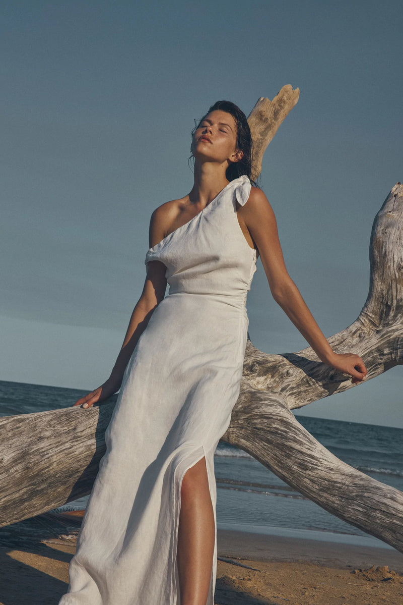 Bettina Off Shoulder Dress - Ivory