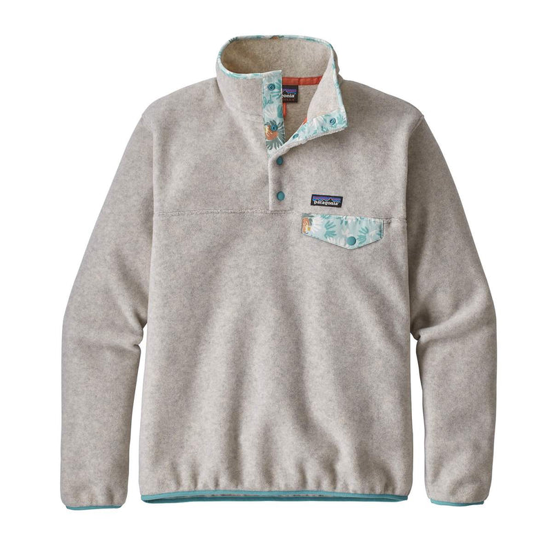W's LW Synch Snap­T P/O Synchilla - Oatmeal Heather