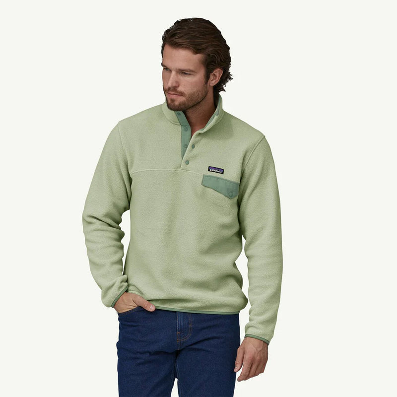 Men's LW Synch Snap-T Pullover - Salvia Green