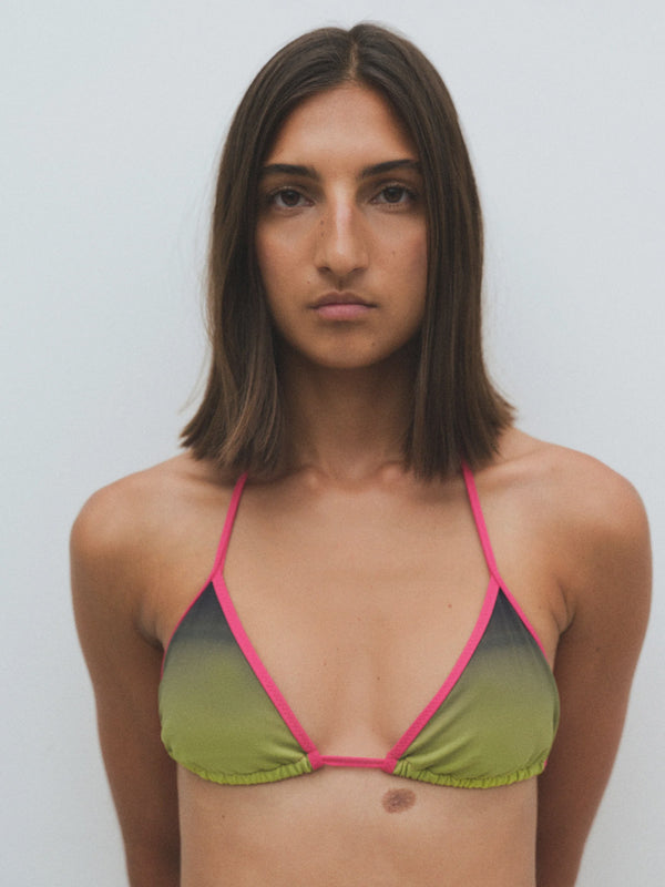Alba Bikini Top - Green