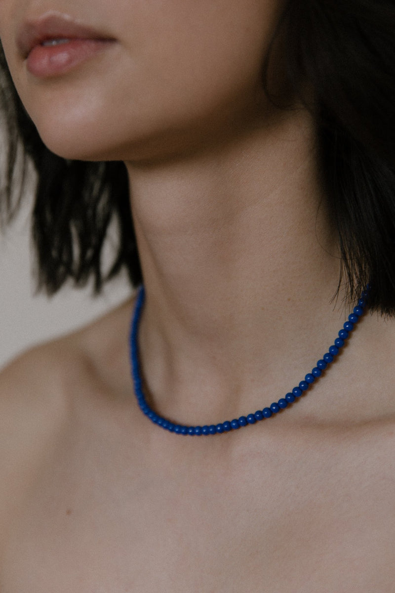 Margaux Necklace - Blue