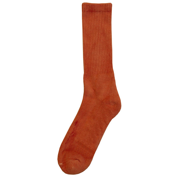 Hemp Crew Socks - Burnt Orange