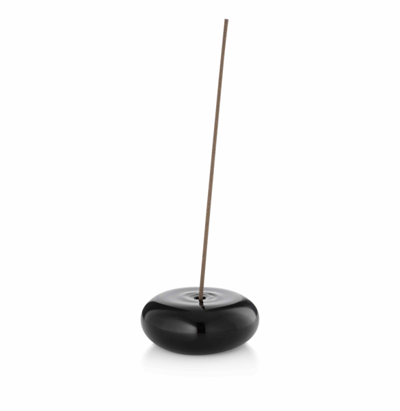 The Pebble Incense Holder - Black
