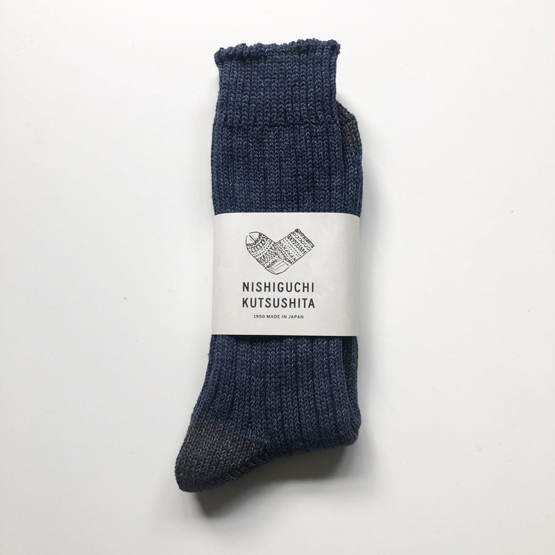 Boston Cotton Socks - Denim