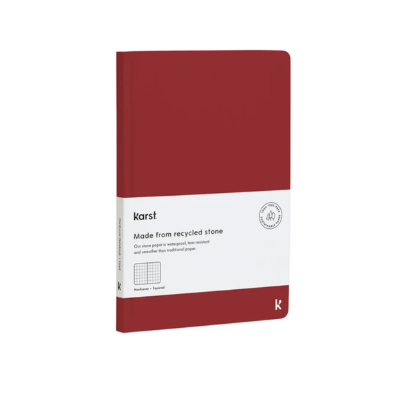 Hard Cover A5 Notebook Plain - Pinot