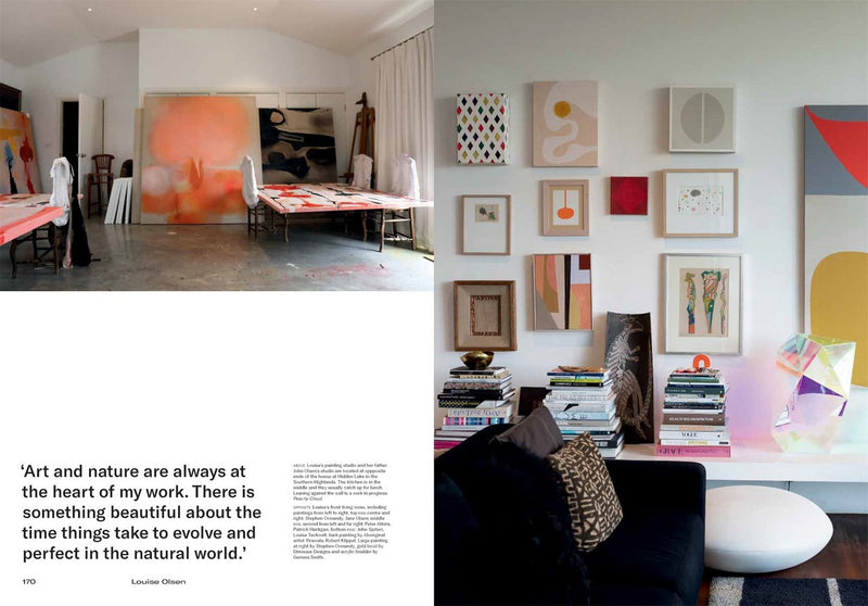 Artists at Home - Inside the creative spaces of 32 female artists in Australia