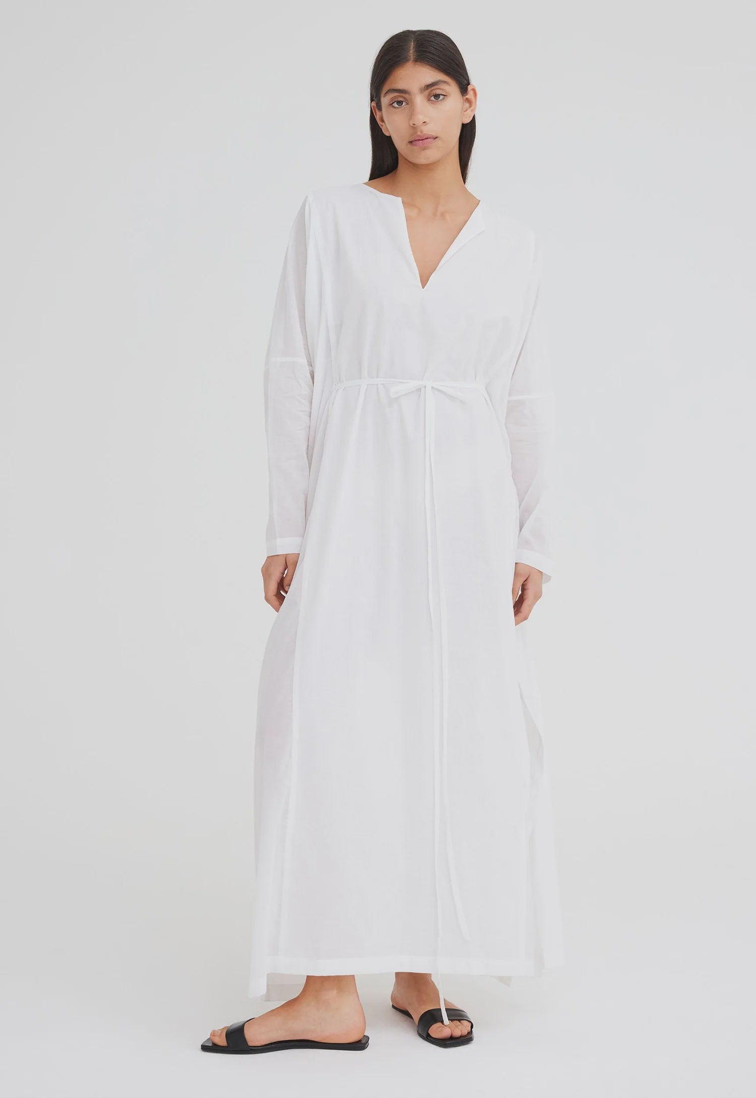 Arc Dress - White Cotton – Kind Curations
