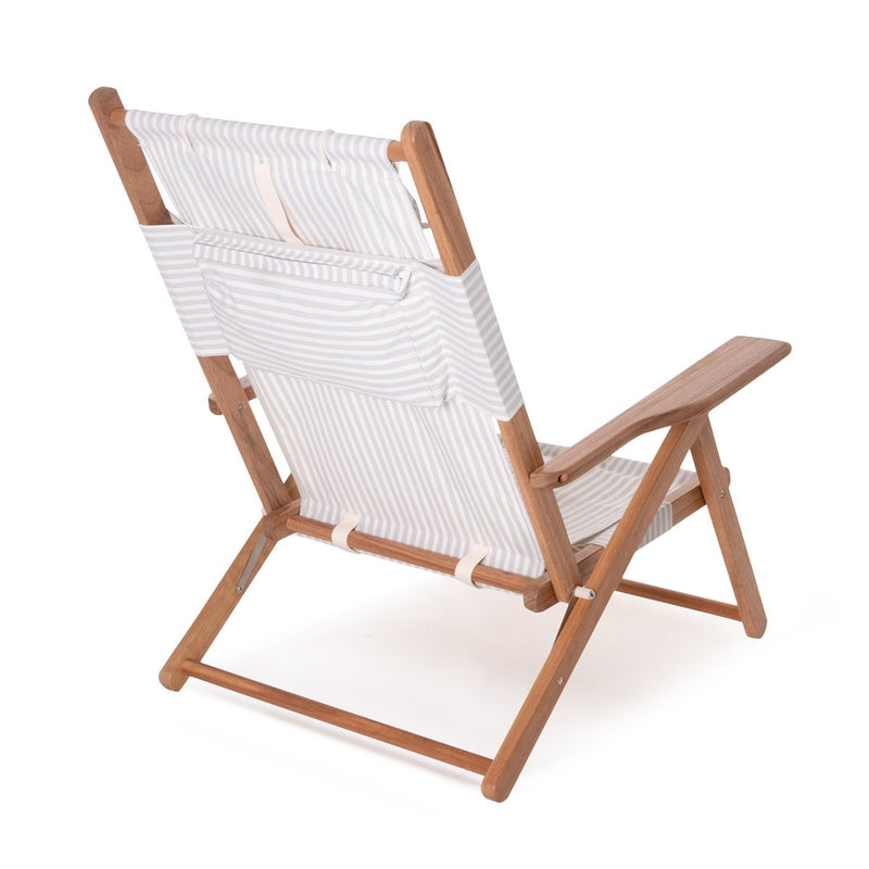 The Tommy Chair - Laurens Sage Stripe