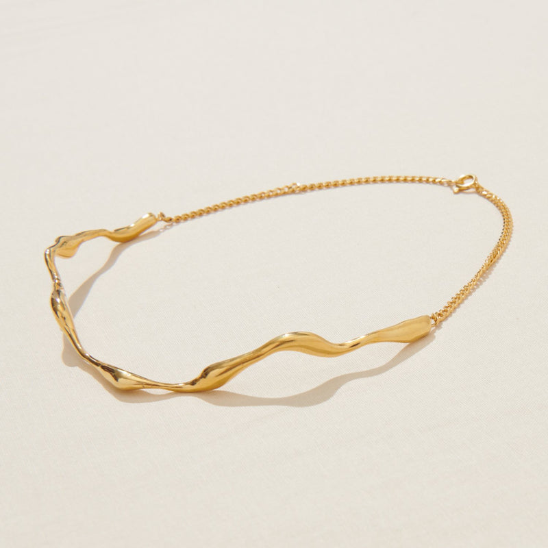 Warble Choker - Gold Plated