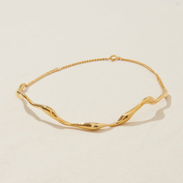 Warble Choker - Gold Plated