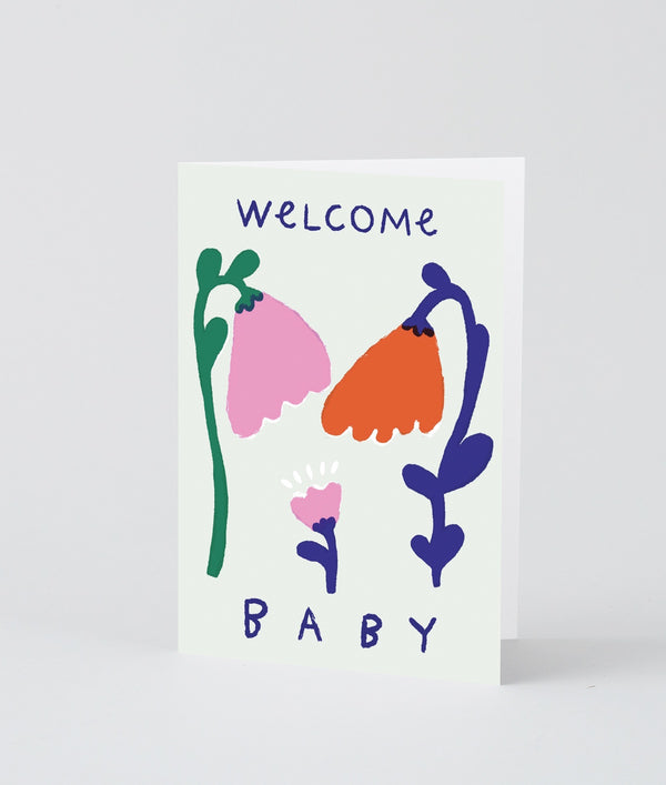 Greeting Card - Welcome Baby
