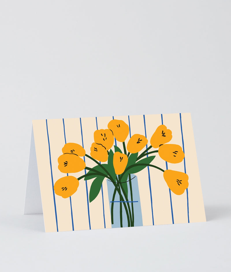 Greeting Card - Karl-Joel Larsson Collection - Tulips