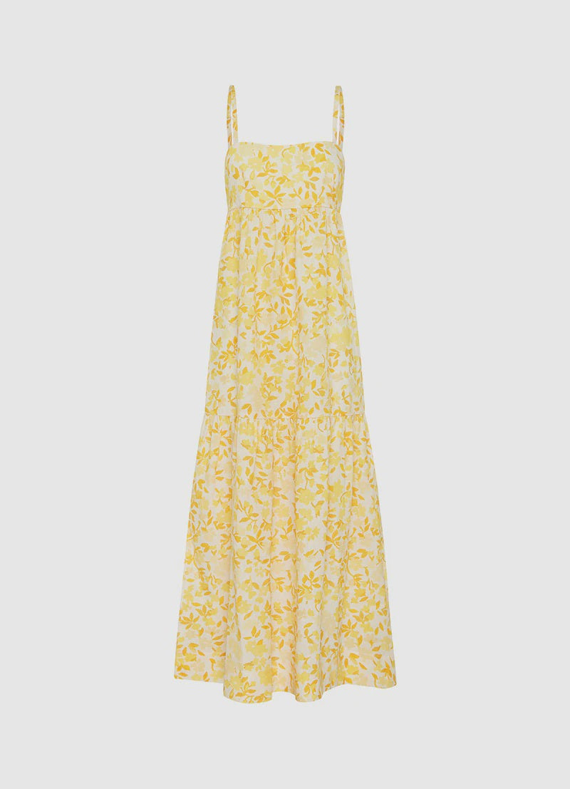 Tiered Maxi Dress - Daffodil