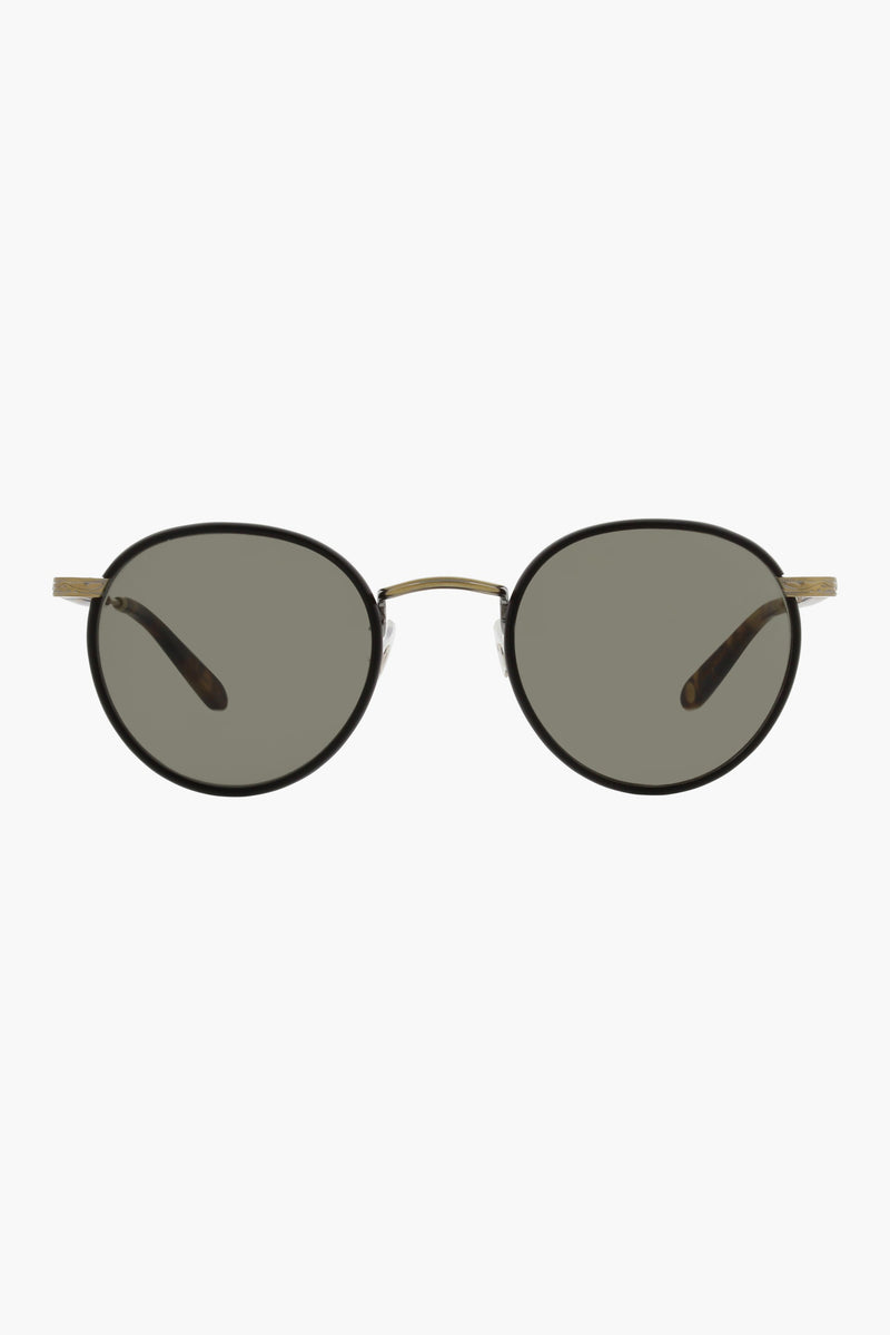 Wilson 46 Sunglasses - Matte Black-Matte Tortoise/Pure Grey