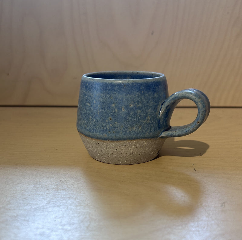 Rounded Mug Small - Blue Glaze