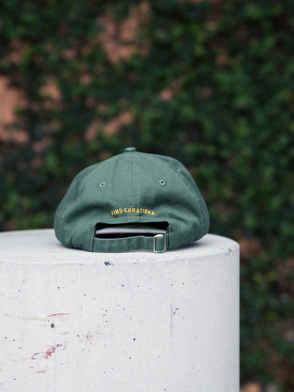 Kind Curations x James Eagle Flowers Cap - Green
