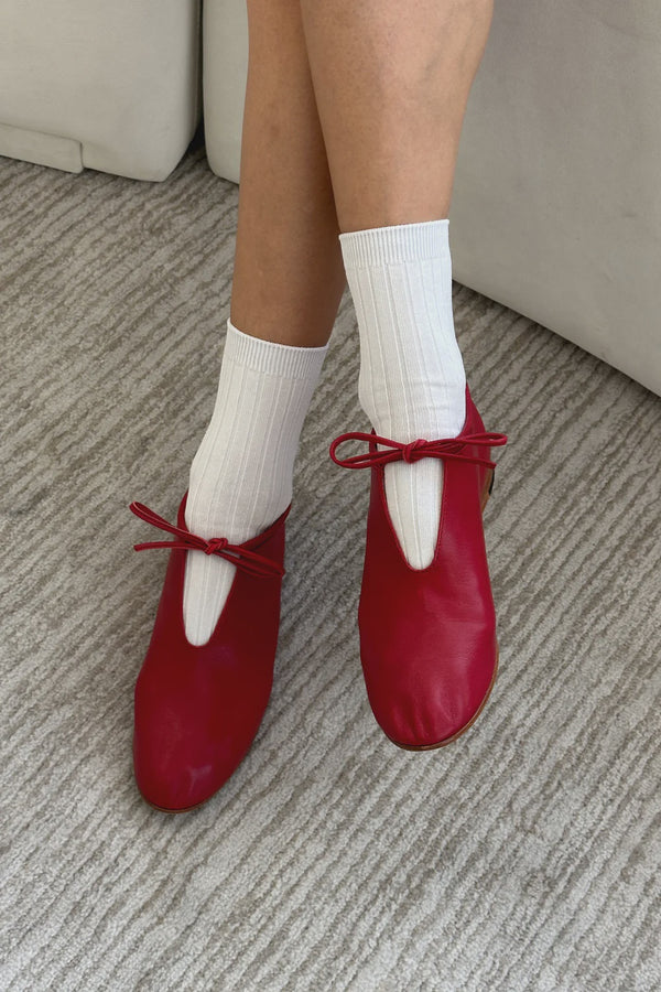 Her Socks - Classic White