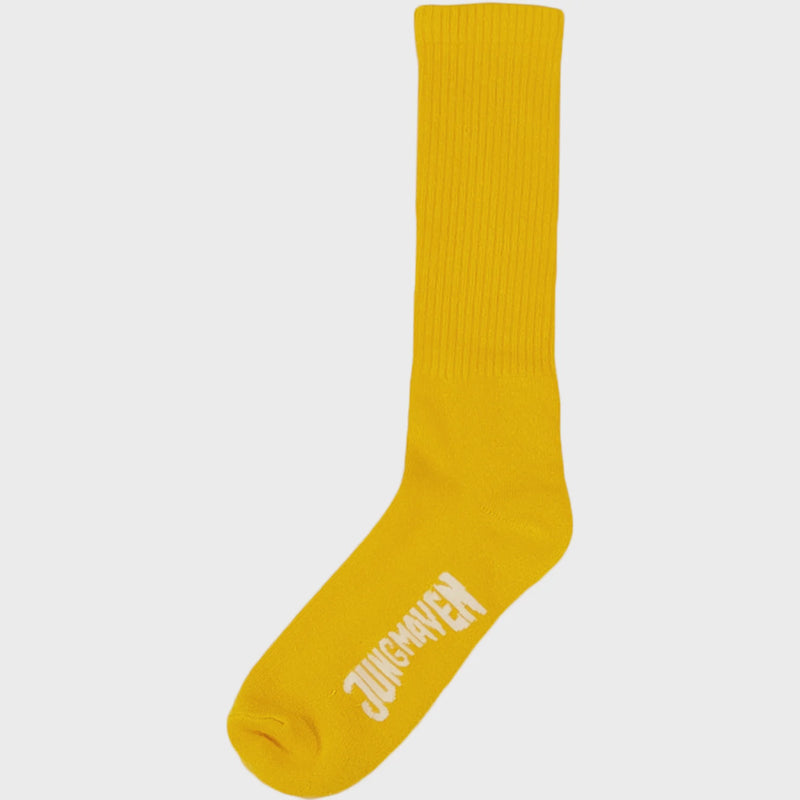 Hemp Crew Socks - Sunshine Yellow