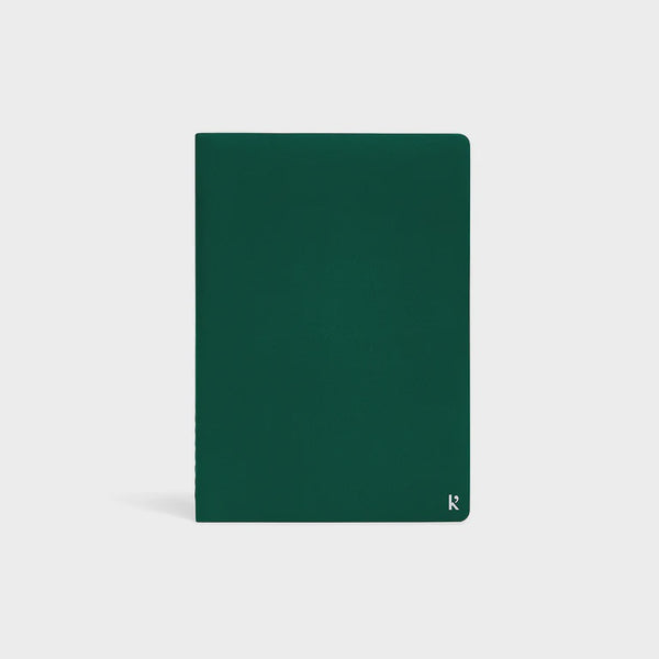 A5 Journal Twin Pack (Plain + Ruled ) - Forest