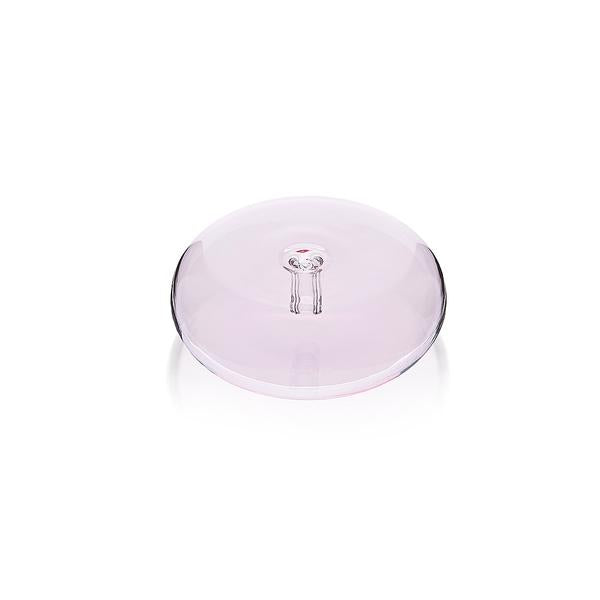 The Glass Pebble Incense Holder - Pink