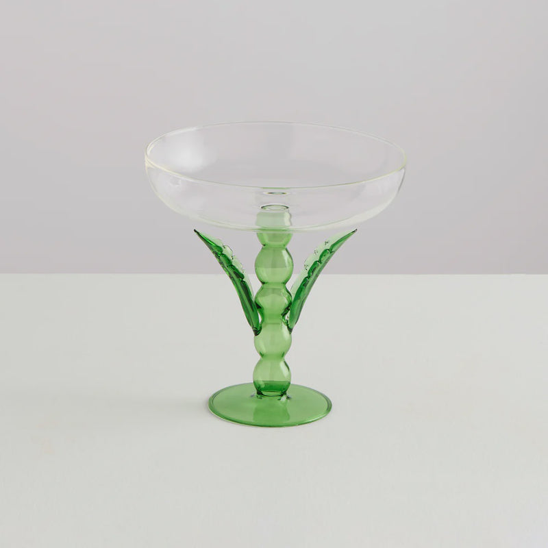Palmier Platter - Green/Clear