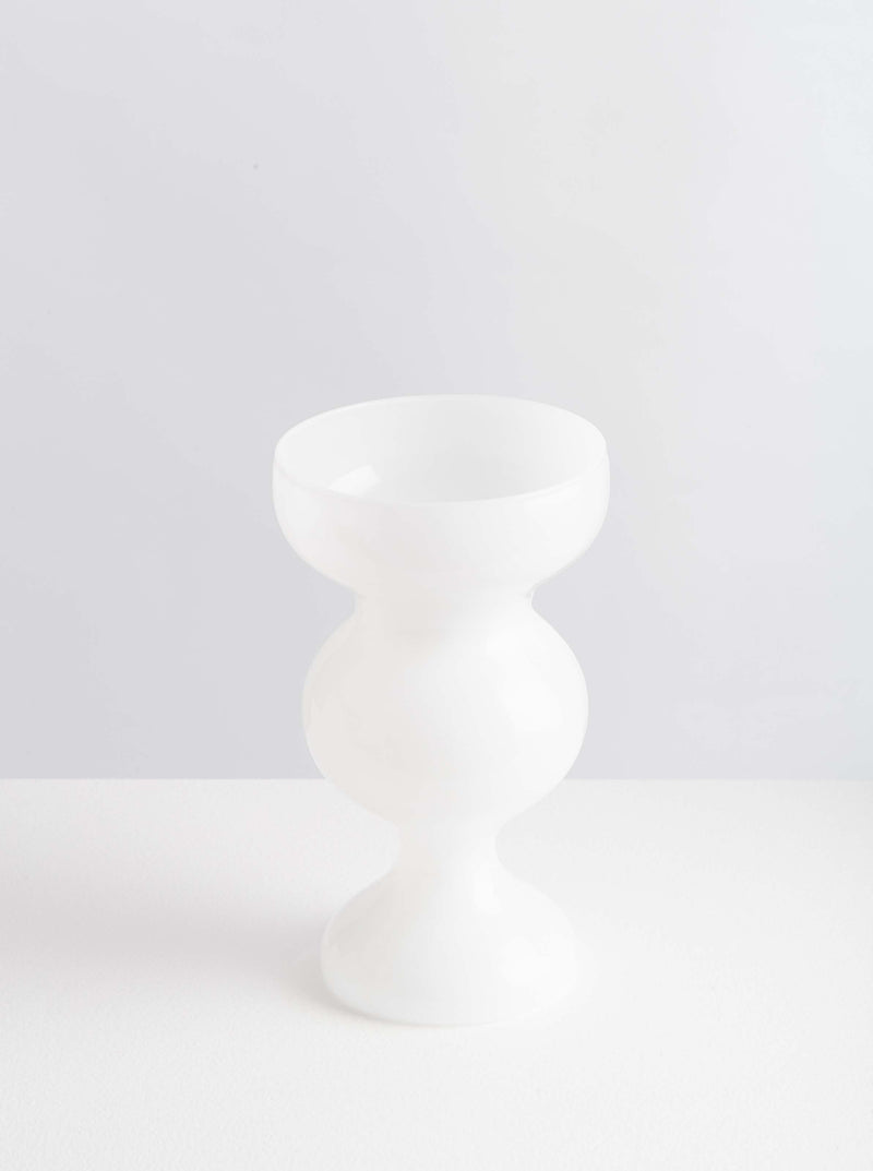 Gaspard Vase - Opaque White