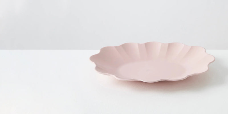 Scallop Platter - Pink