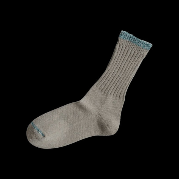 Boston Silk Cotton Socks - Light Grey
