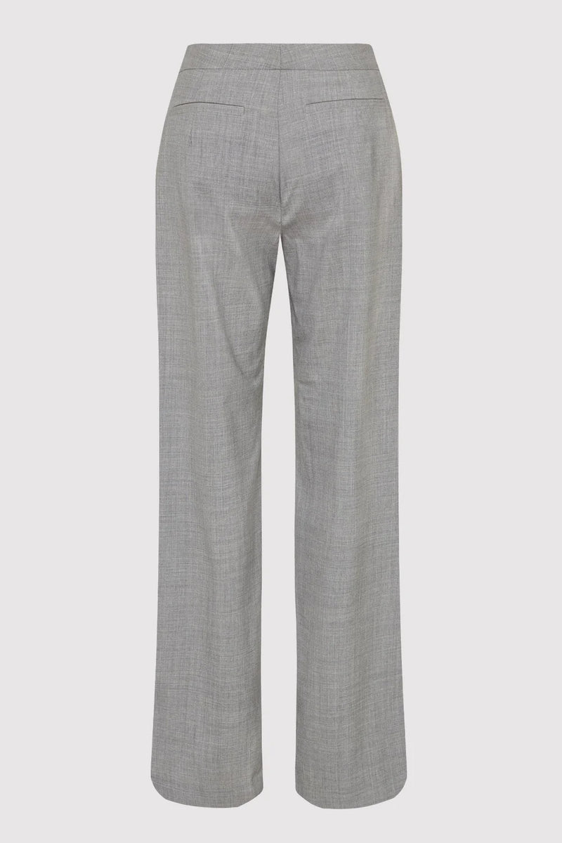 Overlap waist Trousers - Grey