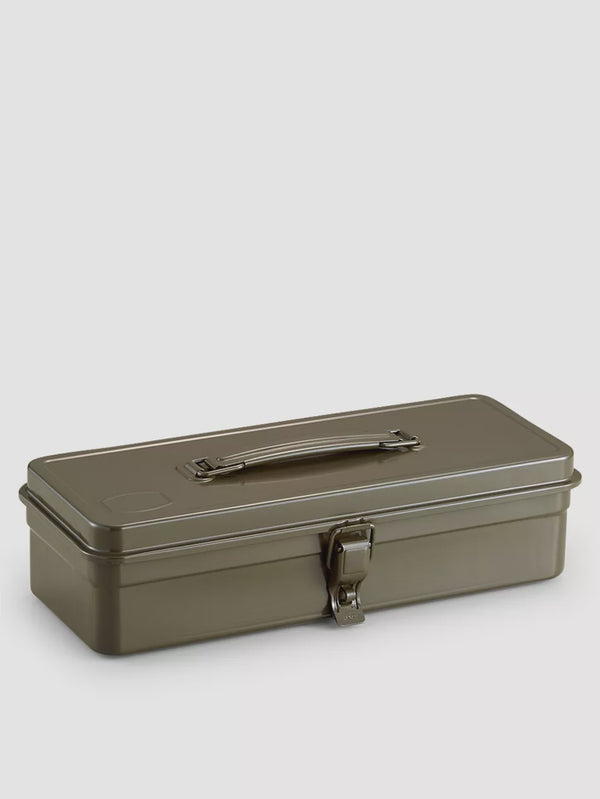 Steel Trunk Toolbox - 32cm - Military Green