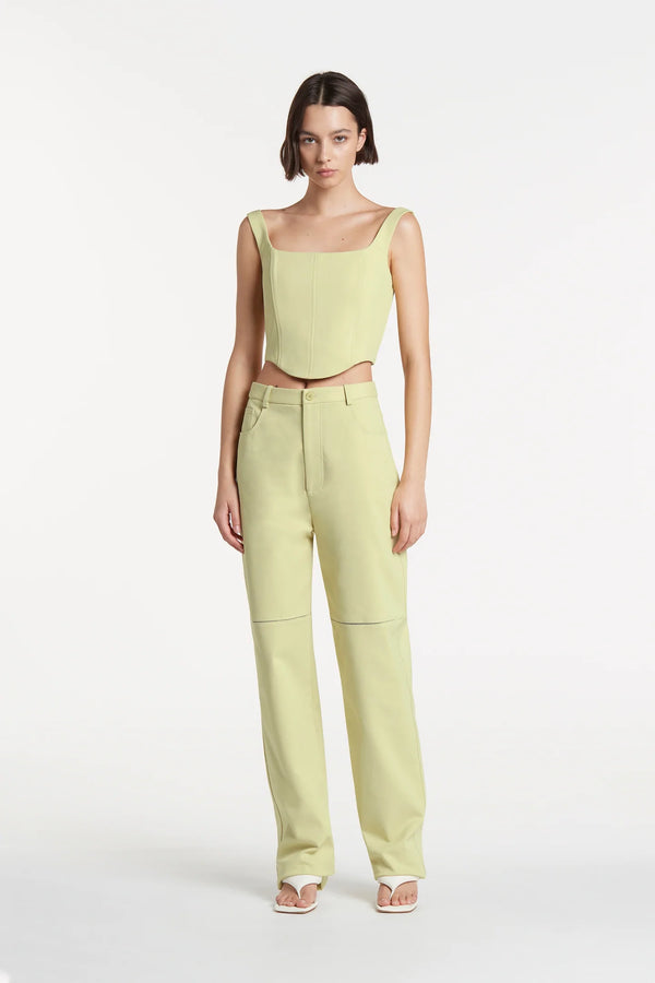 Esther Structured Bodice - Pistachio