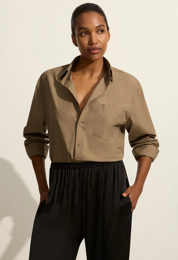 Relaxed Shirt - Taupe